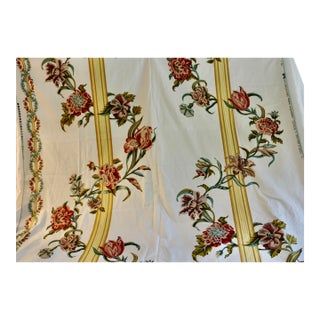 Brunschwig & Fils Fabric 'Fleurs D'Angelique' 54 in Wide 1.5 Yds Long For Sale