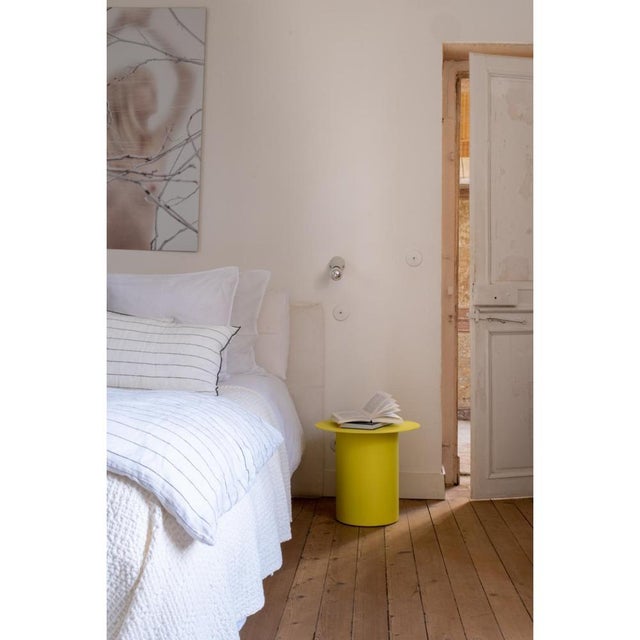 Contemporary Gipsy 45 Low Basse Metal Table by Laurence Du Tilly For Sale - Image 3 of 18