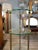 Glass and Brass Side Table, 1950s For Sale - Image 10 of 13