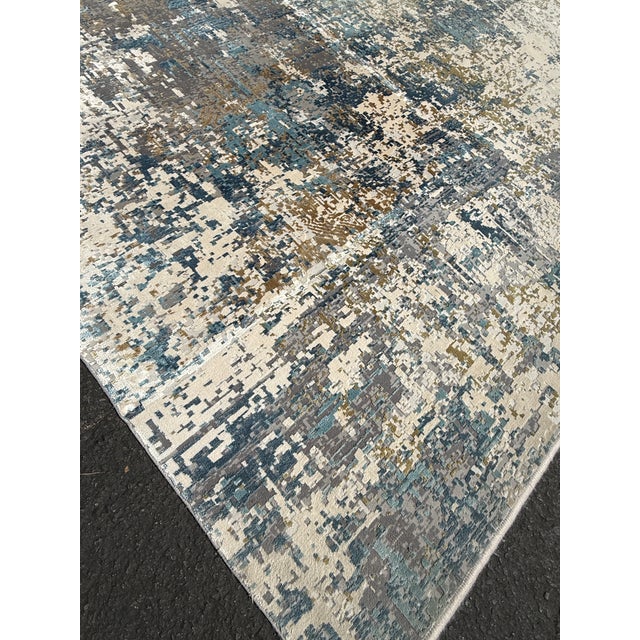 9ft 10in × 11ft 6in Feizy Cadiz Custom Cut Area Rug For Sale - Image 11 of 12