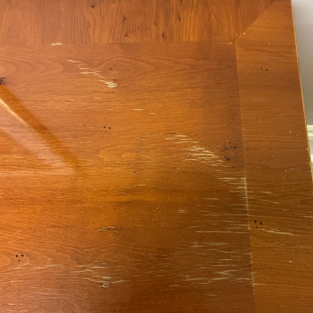 Mid 20th Century Hickory Campaign Style 7 Drawer Dresser For Sale In Providence - Image 6 of 7