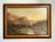 Rustic Vintage Boho Original Oil Landscape on Canvas For Sale - Image 3 of 7