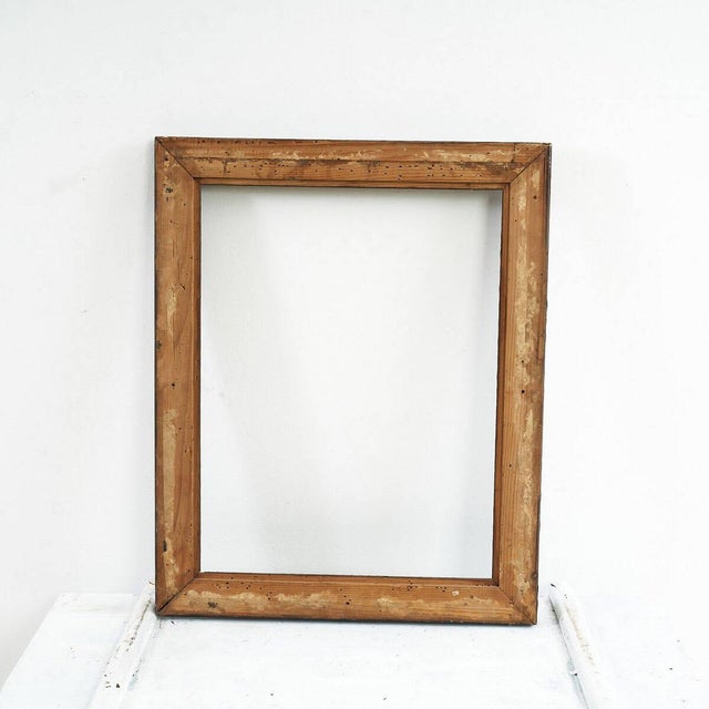 Vintage Frame in Wood For Sale - Image 3 of 4