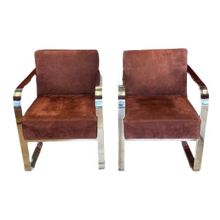 Ralph Lauren Bohmia Lounge Chairs - a Pair For Sale