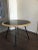 Mid-Century Modern Vintage, Glass & Steel Side or Coffee Table by Rohé Noordwolde, 1950s For Sale - Image 3 of 7