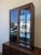 Wood Vintage Brutalist Display Hutch by Lane Furniture For Sale - Image 7 of 9