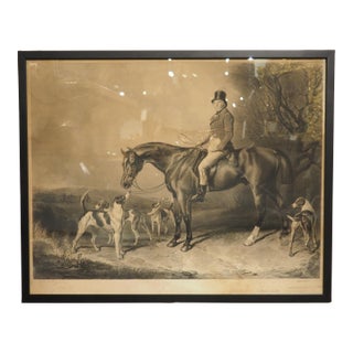 The Master of Foxhounds, British Engraving by D. George Thompson For Sale