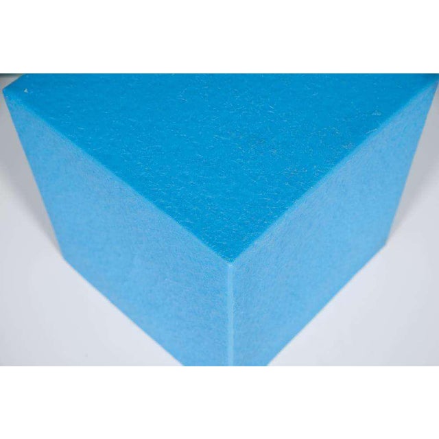 Blue Postmodern Cube Lamp from Heico For Sale - Image 8 of 16