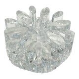 1980s Glasdesign Georg Schütte Art Glass Trivet For Sale