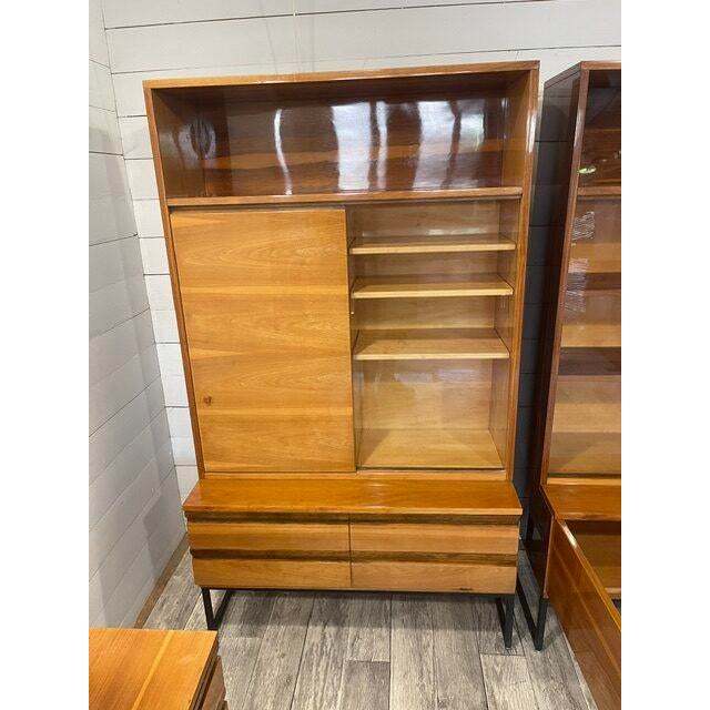 Vintage Closets and Chest of Drawers from Novy Domov, Spisska Nova Vess, 1970s, Set of 4 For Sale - Image 6 of 18