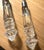 These gorgeous salad servers, marked “Shannon Crystal – Designs of Ireland” feature heavy cut-crystal in an Irish-inspired...