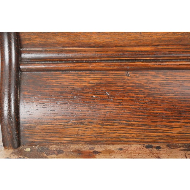 Antique Four Section Oak Humphrey Barrister Bookcase For Sale - Image 11 of 13