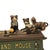 Vintage-Style Cast Iron Mechanical "Cat and Mouse" Coin Bank - Whimsical Folk Art For Sale - Image 4 of 10