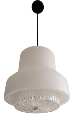 Vintage Space Age Globe Pendant Light, 1970