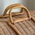 Mid 20th Century Vintage Natural Woven Wicker Carrying Case Basket For Sale - Image 10 of 12