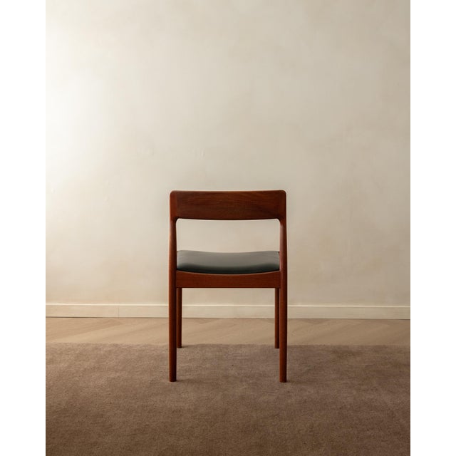 Wood Danish Modern Teak Dining Chairs by Johannes Nørgaard, 1960s, Set of 5 For Sale - Image 7 of 18
