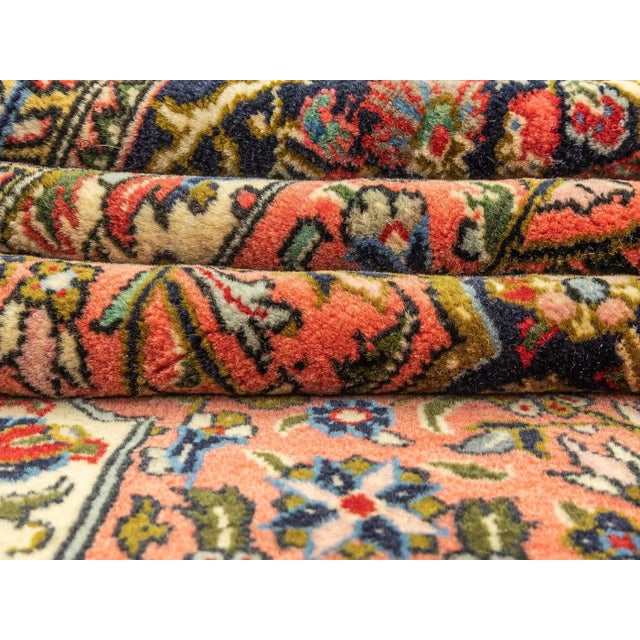 Vintage Silk Rug, 1960s For Sale - Image 11 of 14