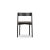 Not Yet Made - Made To Order Brugola Black Chair by Mingardo For Sale - Image 5 of 9