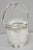 Silver Vintage Victorian Silver Plated Reticulating Hinge Ice Bucket W/ "B" Monogram For Sale - Image 8 of 18