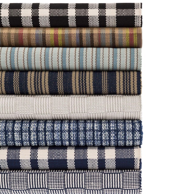 2020s Dash & Albert by Annie Selke Swedish Rag Indoor/Outdoor Rug, 2'6" x 12' For Sale - Image 5 of 6