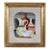 G. Ugolini Pietra Dura Framed Natural Stone Still Life Wall Art, 1950's For Sale