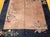Vintage Hand-Knotted Chinese Art Deco Rug, Wool Pagoda Floral Motif, 9' x 12' For Sale - Image 11 of 17