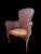French Vintage French Double Caned Wicker Armchair / Side Chair For Sale - Image 3 of 15