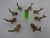 Whale-Shaped Brass Paperweights or Knife Rests in the style of Walter Bosse, Austria, 1950s, Set of 4 For Sale - Image 6 of 18