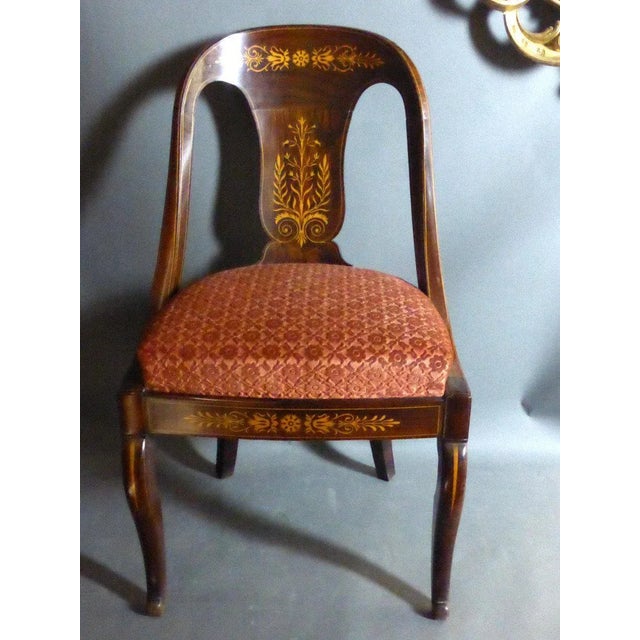 Antique Charles X Chairs, Set of 6 For Sale - Image 12 of 12