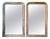 Antique French Silver Gilt Dome Toped Mirrors, 1850, Set of 2 For Sale