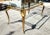LaBarge Brass Dining Table Desk 1970s For Sale In Miami - Image 6 of 16