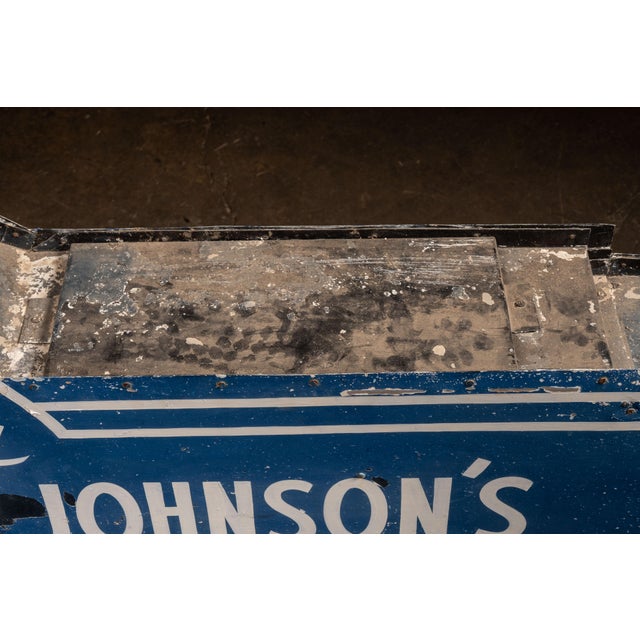 Vintage "Johnson's Jeweler-Watch Repairing" Double-Sided Neon Sign For Sale - Image 14 of 17