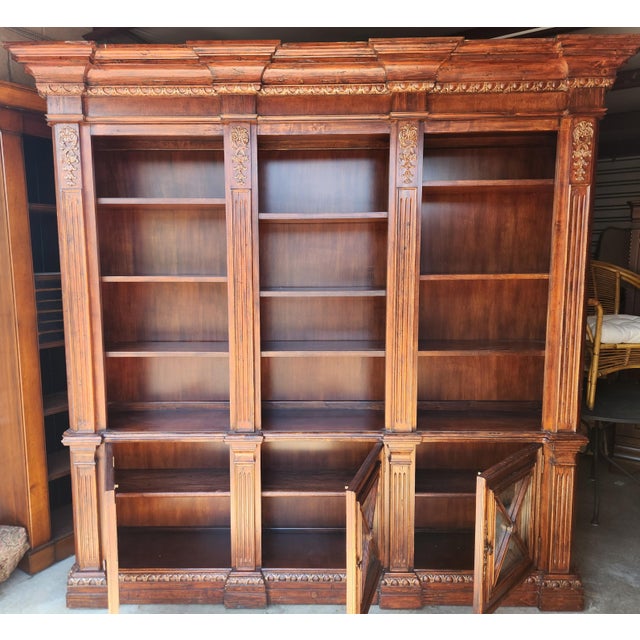 Philippe Langdon Hard Wood Bookcase For Sale In Washington DC - Image 6 of 8