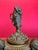 Inkwell Desk in Patinated Bronze with Lid, 1800s For Sale - Image 5 of 8