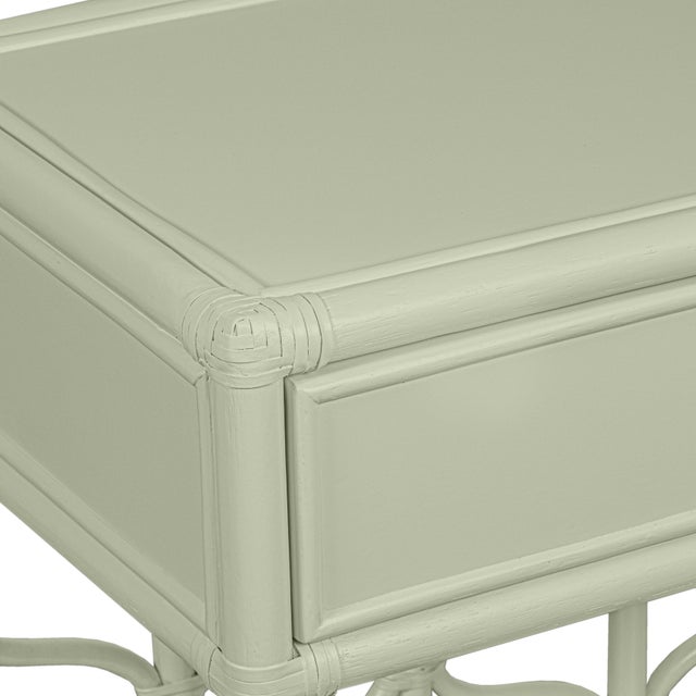 David Francis Ivy Nightstand - Celery Green For Sale - Image 4 of 10