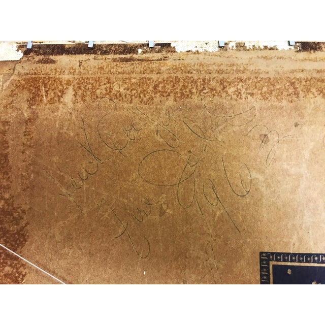 1963 Original Signed "Fire Island" Impasto Painting For Sale - Image 11 of 11