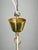 Czech Smoked Glass Globe and Brass Pendant Light, 1970s For Sale - Image 4 of 11