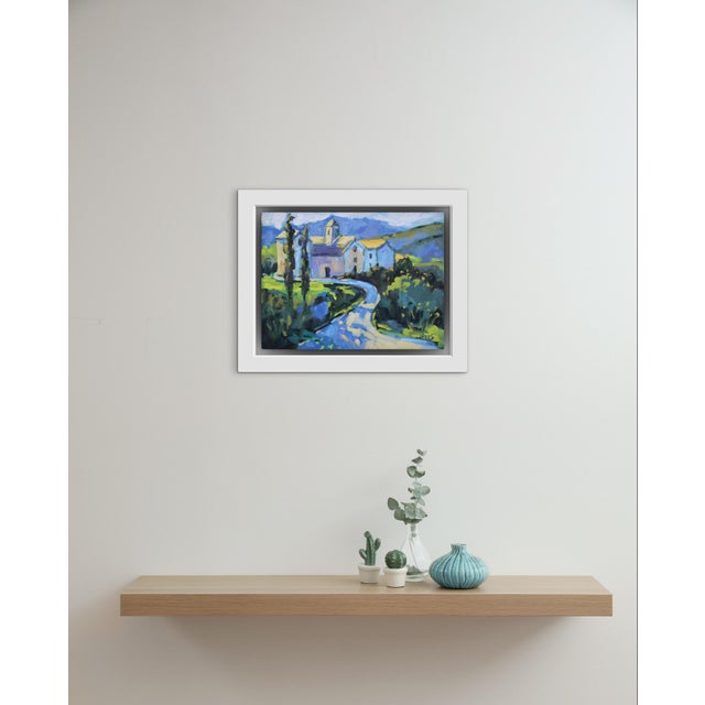 Modern Impressionist Landscape (Original Oil on Canvas) For Sale In Reno/Lake Tahoe - Image 6 of 8