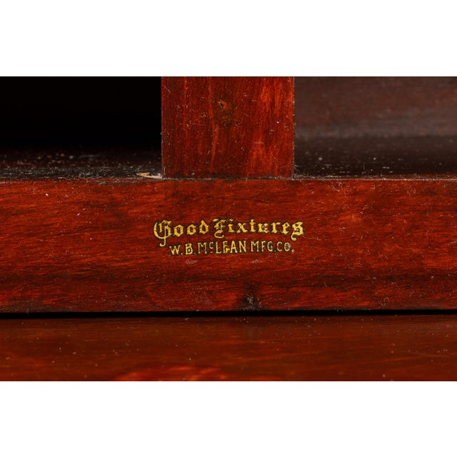 Massive Early 20th Century Double Apothecary Cabinet Set by W. B. McLean For Sale - Image 13 of 15