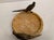 Siena Yellow marble trinket tray Decorated with two bronze birds Good condition Dimensions: H 15 x 26 cm Early 20th century