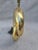 Vintage Solid Brass Swirl Lamp For Sale In Los Angeles - Image 6 of 11
