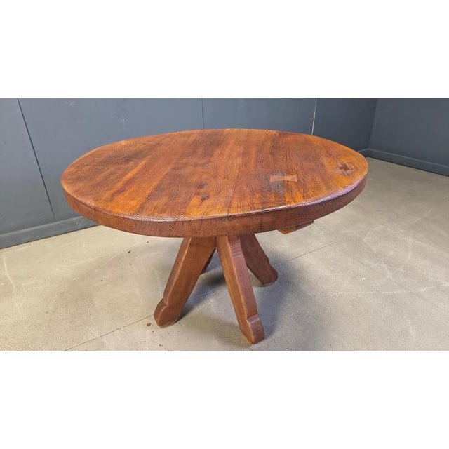 Vintage Dining Table from Depuydt, Belgium, 1960s For Sale - Image 4 of 16