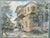 Illustration Framed Watercolor on Paper Turkish Brick House by Nimetullah Gerasim For Sale - Image 3 of 12