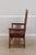 Stickley Stickley Mission Oak Leather Spindle Settee For Sale - Image 4 of 18