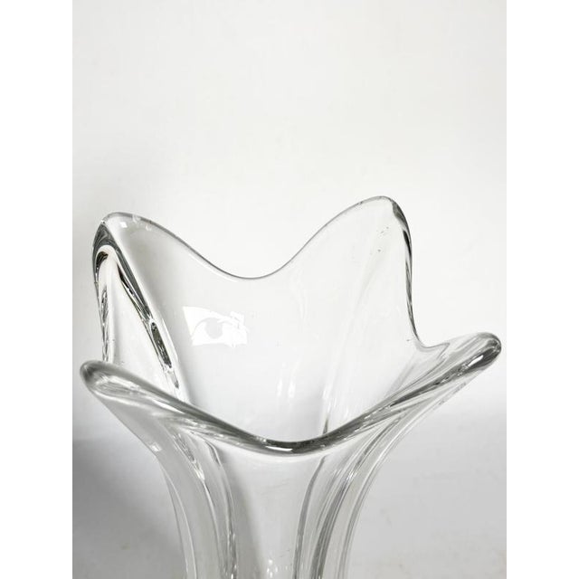 1970s Vintage Crystal Vase, France, 1970 For Sale - Image 5 of 9