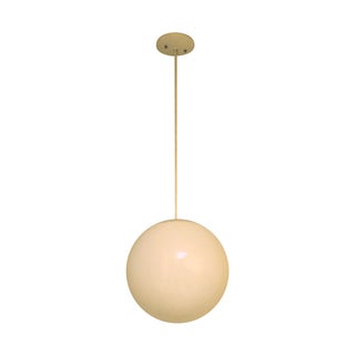 Mid-Century Modern Globe Pendant For Sale