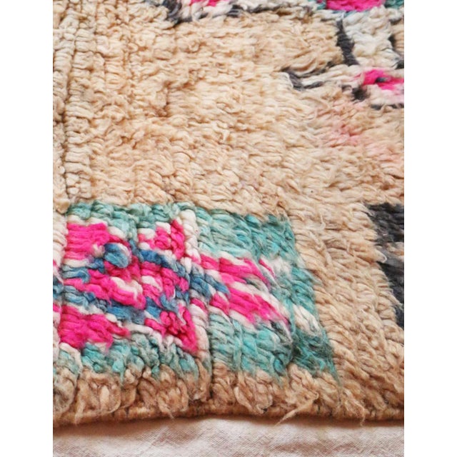 Textile 1980's Boujad Moroccan Wool Rug - 10.7 X 5.9 Ft For Sale - Image 7 of 8