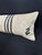 Turkish Hemp Pillow Cushion Natural Beige Black Cushion Cover 12"x46" For Sale - Image 4 of 4