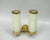 1930s Bauhaus Minimalist Wall Lights in Brass and Glass Cylinder, 1930s, Set of 2 For Sale - Image 5 of 18