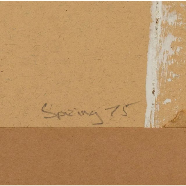 Robert O'Meara Surrealist Clothesline Oil on Board For Sale In New York - Image 6 of 6